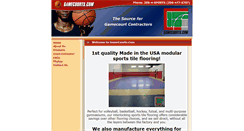 Desktop Screenshot of gamecourts.com